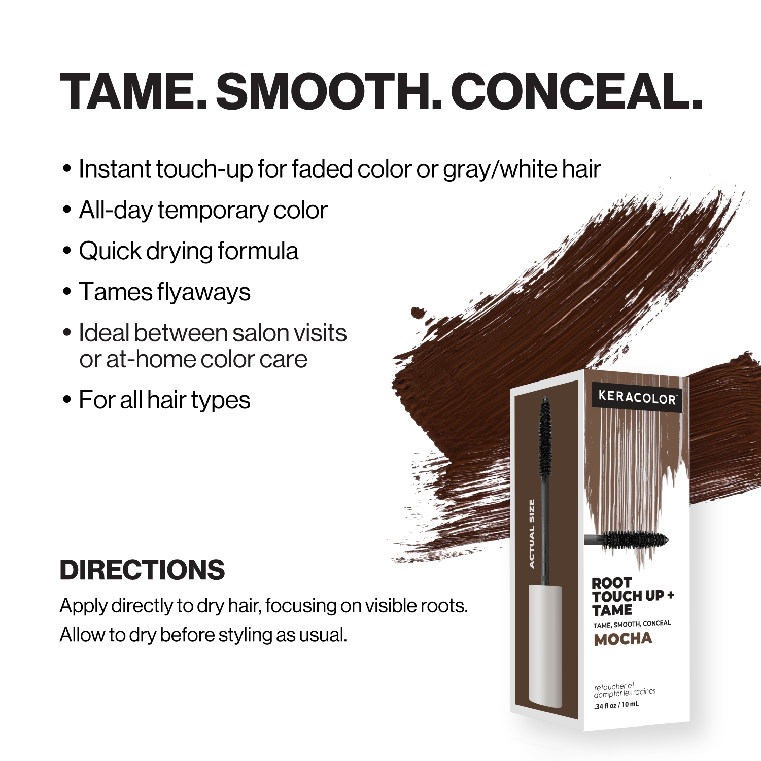 Root Touch Up + Tame Mocha – Keracolor Hair Root Touch Up + Tame Mocha – Keracolor Hair